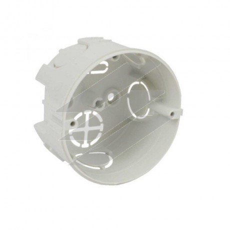 Коробка універсальна, з'єднується між собою, ПВХ, сіра, Ø73,5х43мм, КU 68-1901_KAR, КОПОС